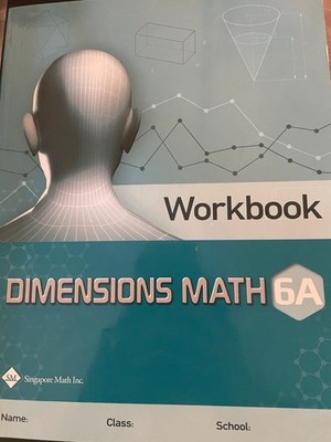 Dimensions Math Workbook 6A