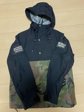 WACKO MARIA Mountain Hoodie Black Camouflage M Lightweight Nylon Used