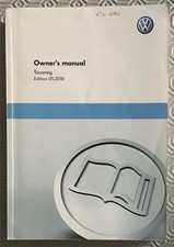 VOLKSWAGEN VW TOUREG Car Owner's Manual MAY 2010 #111.5R1.TOU.20