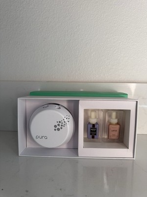 Pura Smart Scent Home Plug-in Diffuser Kit w/2 Refills New Open Box