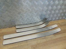 VW Touareg 7L Einstiegsleisten Chrom Silber Leisten Tür Set vorne hinten