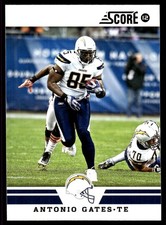 Antonio Gates 2012 Score #225 Chargers NFL READ FREE SHIPPING AutographDen