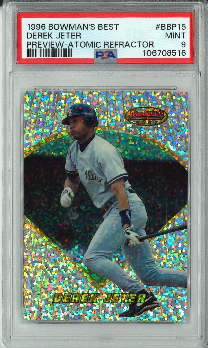 Bowman Derek Jeter Baseball Sports Trading Cards & Accessories for