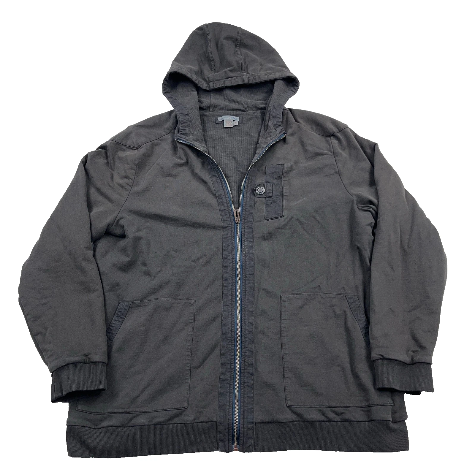 Carbon 2 Cobalt Hoodie Men Large Tall Brown Full Zip Jacket Thermal Waffle Lined
Opens in a new wind
