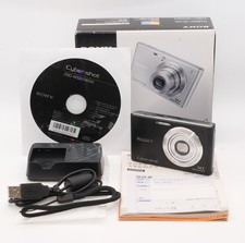 Sony Cyber-shot DSC-W550 14.1MP Digital Camera - Silver for sale