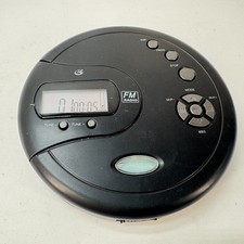 GPX Personal Portable CD Player FM Radio PC332B ESP Anti Skip Black TESTED WORKS