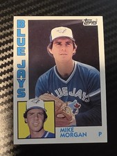 1984 Topps - Mike Morgan #423 Toronto Blue Jays 