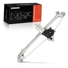 Rear Right Passenger Side Power Window Regulator with 2-Pin Plug Motor