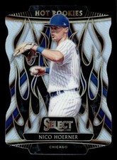 2020 PANINI SELECT NICO HOERNER HR-23 MINT HOT ROOKIES HOLO DIE CUT CHICAGO CUBS