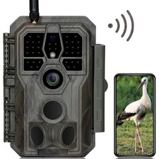 Gardepro E8 Wildkamera WLAN 64MP 1296P Video Nachtsicht 27M Bewegungsmelder
