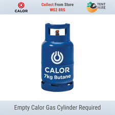 CARAVAN CAMPING MOTORHOME NEW FULL 7 KG 7KG CALOR GAS LPG BUTANE BOTTLE REFILL