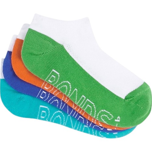 16 Pairs X Bonds Kids Logo Light Low Cut Boys Multicoloured Socks - Picture 2 of 3