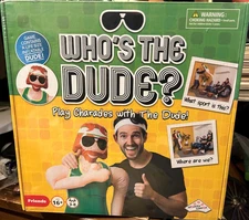 Identity Games-Who's the Dude game - Play Charades With The Dude - New/Sealed