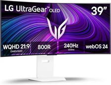 LG 39" UltraGear OLED WQHD 3440 x 1440 240Hz 1ms Curved Gaming Monitor
