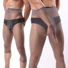Super Elastische Herren Strumpfhose Transparent Transparent Strümpfe Nylon Stru