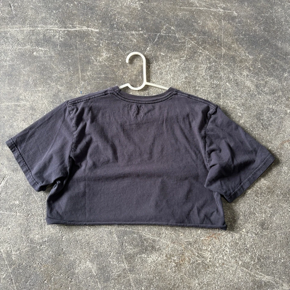 Camiseta corta LRG para mujer talla L negra manga corta verano gimnasio gran tamaño Foto 4 de 4