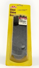 Kiwi Shoe Shine Brush Polish 6" 100 Horsehair Bristles Wood Handle NOS