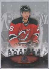 Jacob Josefson 2010-11 SP Game Used Authentic Rookies #/699