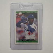 Donruss 1992 The Rookies Pedro Martinez Rookie Card Los Angeles Dodgers MLB. rookie card picture