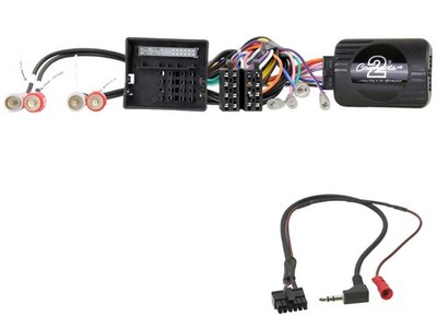 Connects2 CAN-Bus- Lenkradadapter für Audi A3 A4 TT Quadlock ab 2003 JVC 42-AD-9