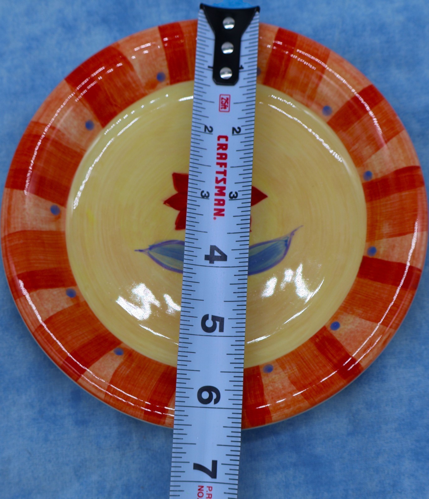 Pfaltzgraff Napoli Hand-Painted Salad Plate &mdash; 6.25" Round &mdash; Excellent