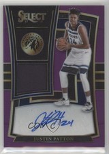 2017-18 Panini Select Rookie Jersey Purple /99 Justin Patton #RJA-JPT Auto 00jz