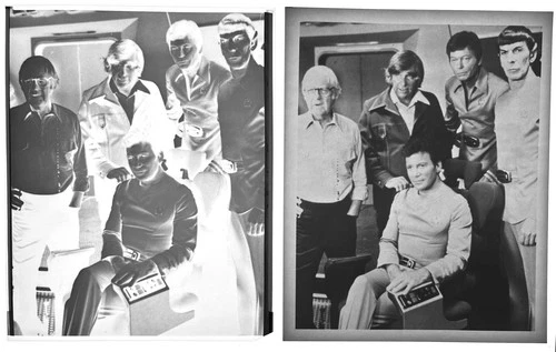 KC147-57 STAR TREK Vintage 8"x 10" Photo + Negative SHATNER NIMOY KELLEY