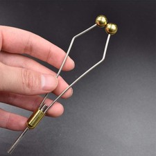 Bullet Head Round Brass Feet Bobbin Holder for Fly Tying High-Carbon Steel