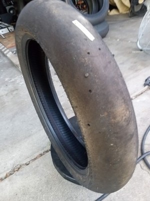 2023 Diablo Superbike 125/70R17 SC1 Pirelli Slick 125/70/17 used tire track