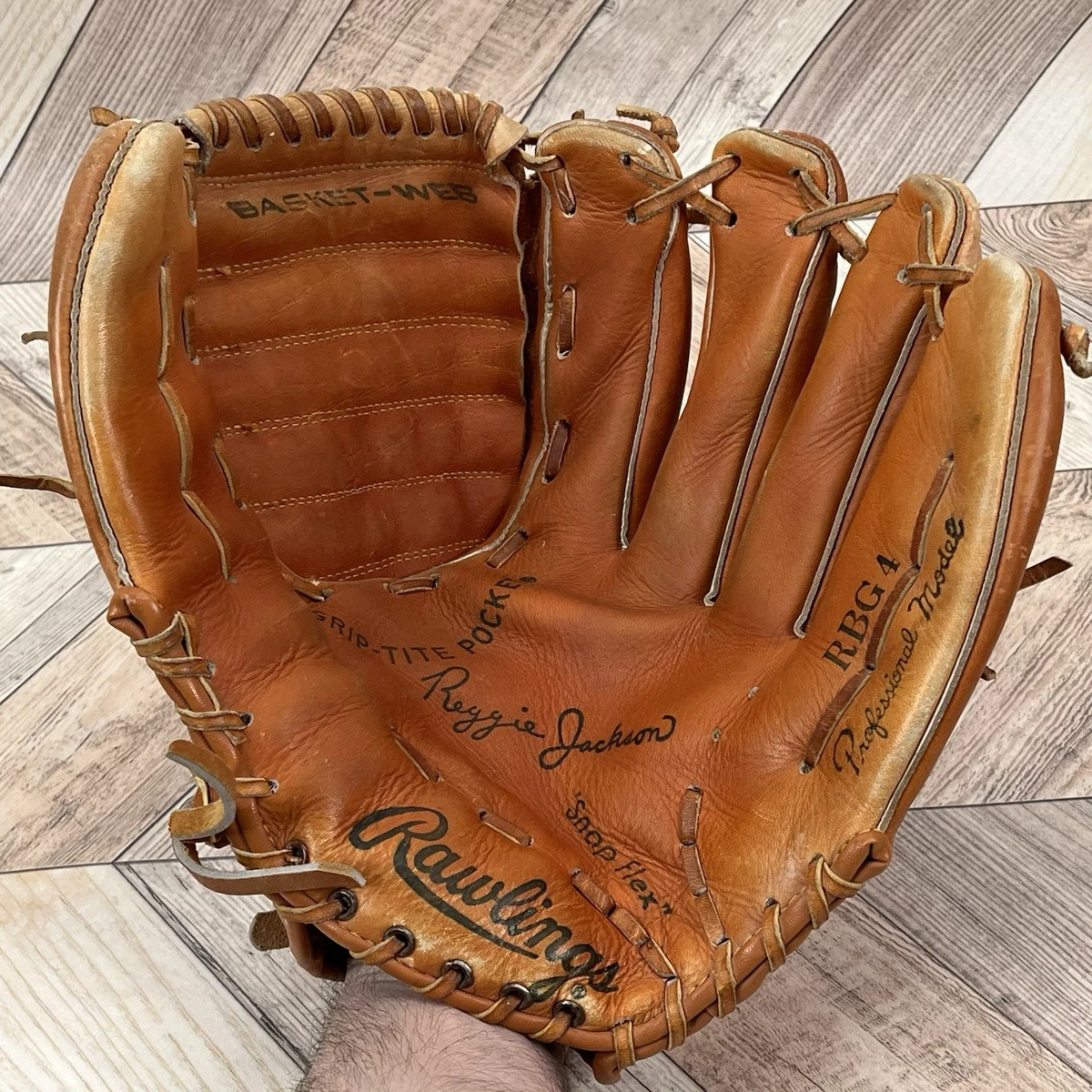 Casque De Frappe Vintage Rawlings PL95R - Baseball/Softball - Noir, Taille M (6 7/8)