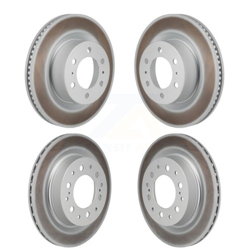 Genius KG-101945 Brake Disc Front & Rear for Toyota Sequoia Tundra Lexus LX600 - Picture 1 of 10