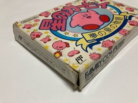 Hoshi no Kirby's Adventure Boxed CIB Nintendo Famicom FC In Stock A Japan import