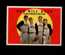 1959 Topps # 428 Buc Hill Aces Ex-Mt