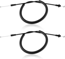 2PCS Rear Left and Right Side Door Latch Cables Compatible With Dodge Ram... 