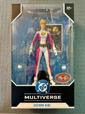 MIP 2026 McFARLANE TOYS DC MULTIVERSE DC CLASSIC SATURN GIRL RED PLATINUM ED.