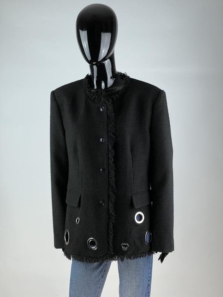 Women Moschino Boutique Blazer Black Wool 40 / L /