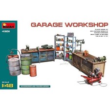 Miniart #49011 1/48 Garage Workshop