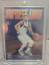2023-24 Donruss Optic Luka Doncic Express Lane Blue #36/85 Mavericks