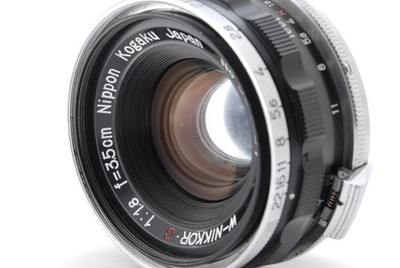 Nikon W Nikkor C 3.5cm 35mm f1.8 Nikon S Mount Lens Read*[Near