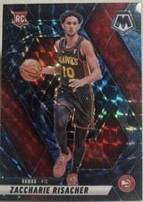 2024-25 Panini Mosaic - Rookies Zaccharie Risacher #213 Genesis Mosaic Prizm SSP