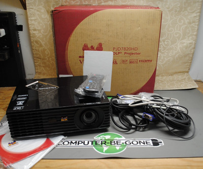 ViewSonic PJD7820HD DLP Projector FREE SHIPPING