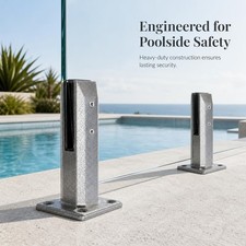 Glasscheibenzapfen für Pool, Außenbereich - modernes Design