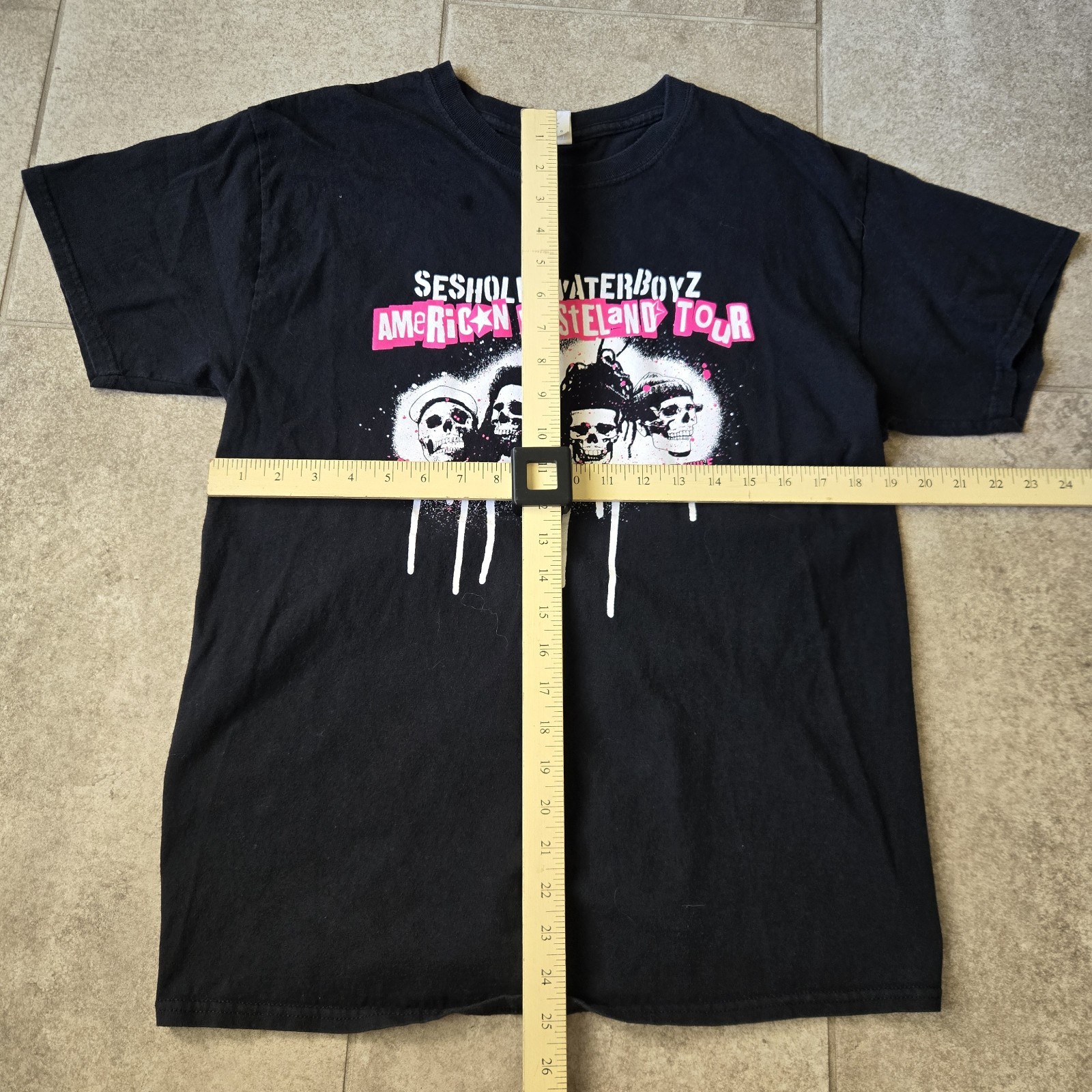 Seshollowaterboyz T Shirt Concert Tour 2018 Black Sz L G59 Records