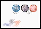 DR WHO 2000 SWITZERLAND FDC OLYMPICS SPORTS CACHET COMBO w28003