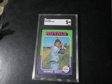 1975 Topps George Brett #228 SGC 5 EX Centered Royals HOF Not PSA or BVG