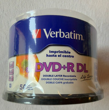 Verbatim 97693 DVD R Double Layer 8 x 8.5 GB Blank Disc - 50 Piece