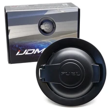 iJDMTOY Matte Black Finish Fuel Gas Filler w/Door, Compatible With 2008-2023 ...