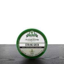 Stirling Soap Company Shave Soap, Stirling Green