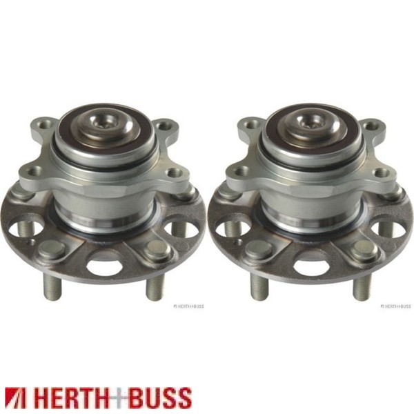 2X Radlagersatz Herth+Buss Jakoparts J4714047 2 Radlager Satz Links Rechts-image