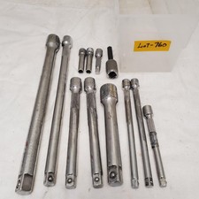 Lot of 12 Assorted Matco Sockets Wrenches Ext...
